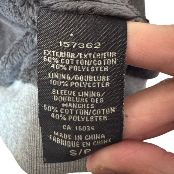 Marvin Richards grey mock neck full zip up jacket size S - Picture 9 of 9